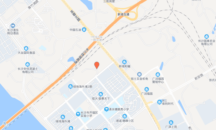 龙湖·云河颂交通图