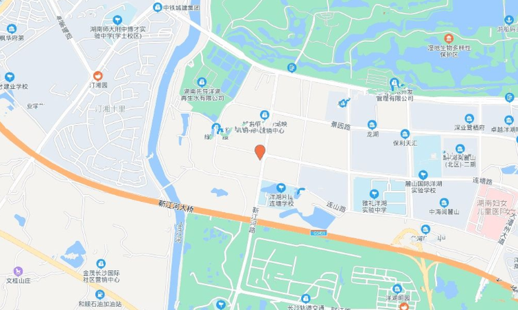 中建钰山湖交通图