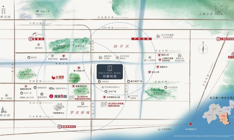 铂樾怡庭交通图