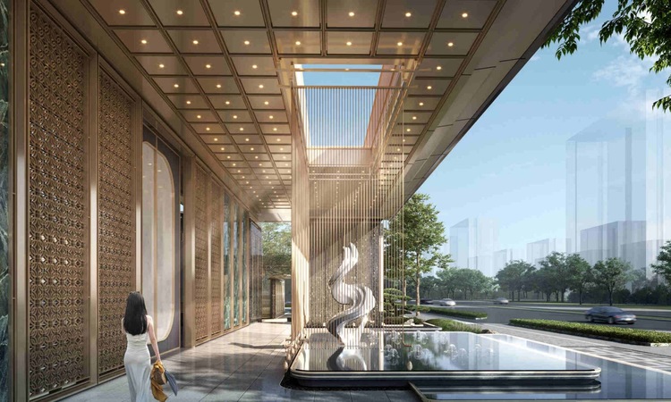 绿城桂月云翠效果图