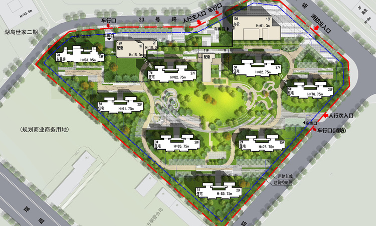 通和悦章楼层平面图