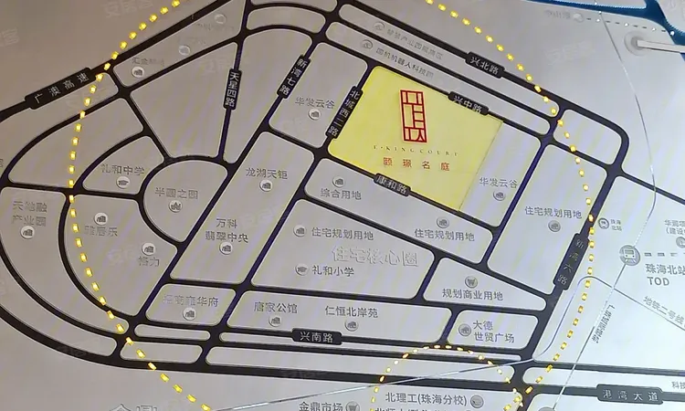 颐璟名庭交通图