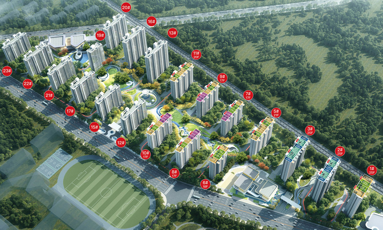 泉尚悦湖效果图