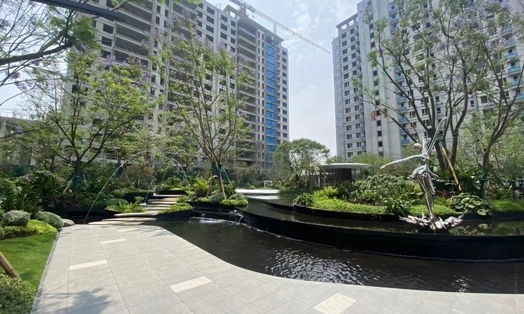 新希望锦粼湖院实景图