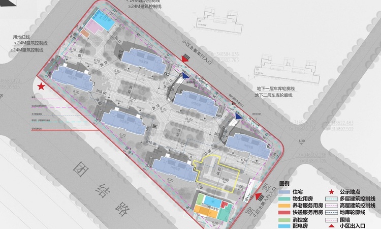 中垠瑧悦府楼层平面图