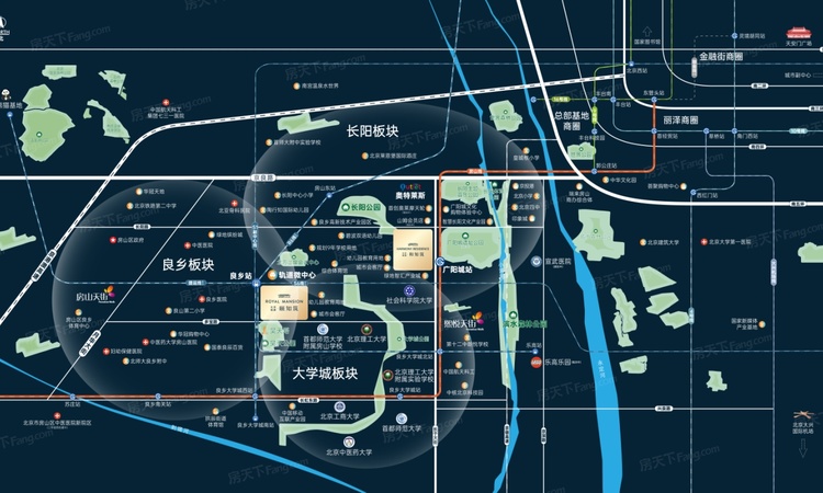 北京城建·颐知筑交通图
