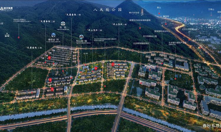 远洋源山春秋交通图