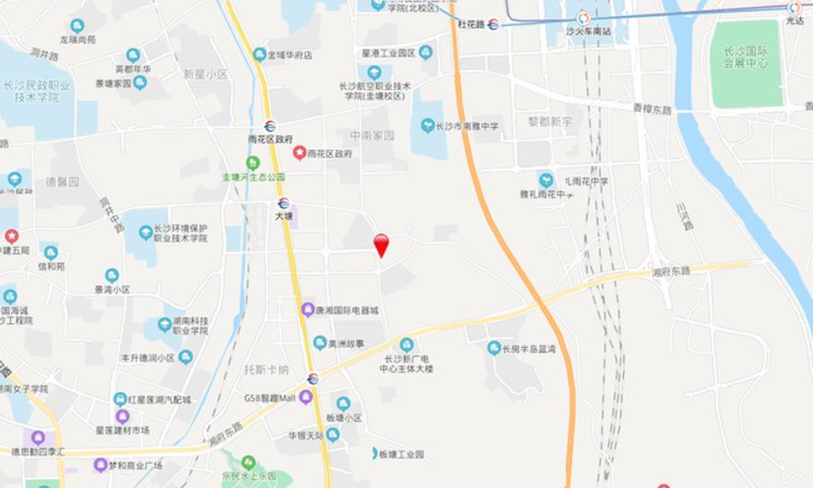 润和·翰文府交通图