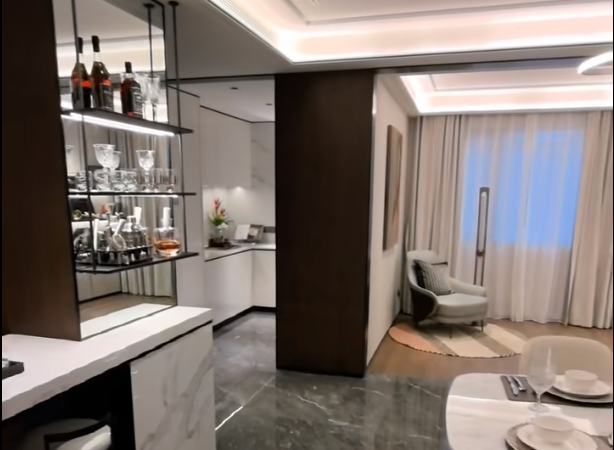 时代江上鸣翠样板间