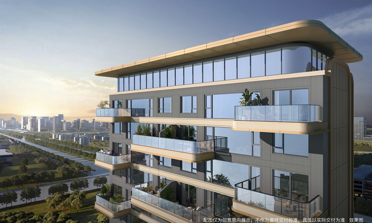 龙翔奥城云邸效果图