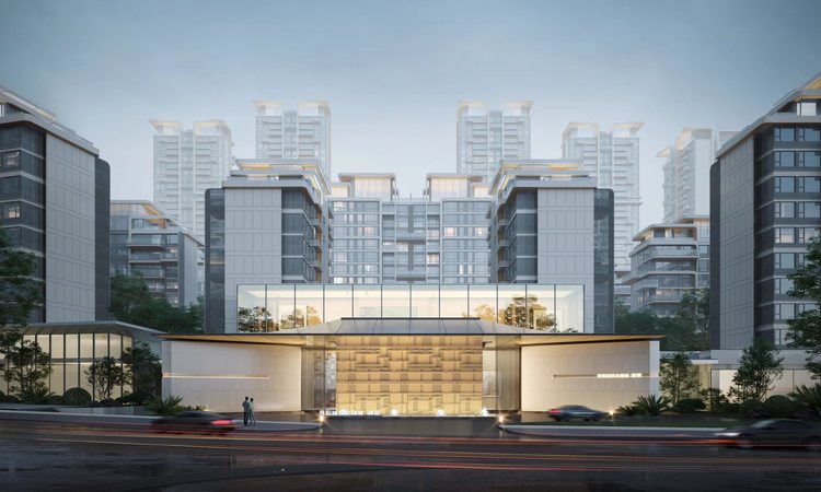 贵阳城投·融翠效果图