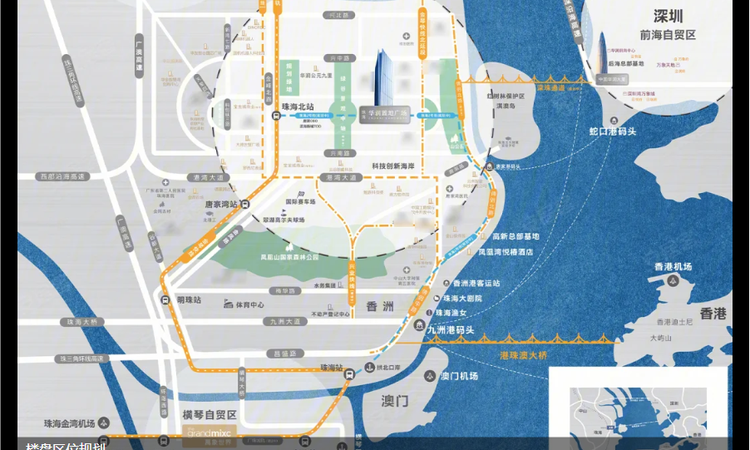 华润置地广场交通图