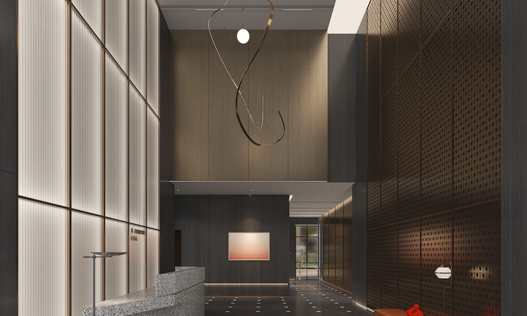 东升旭辉中心启源实景图