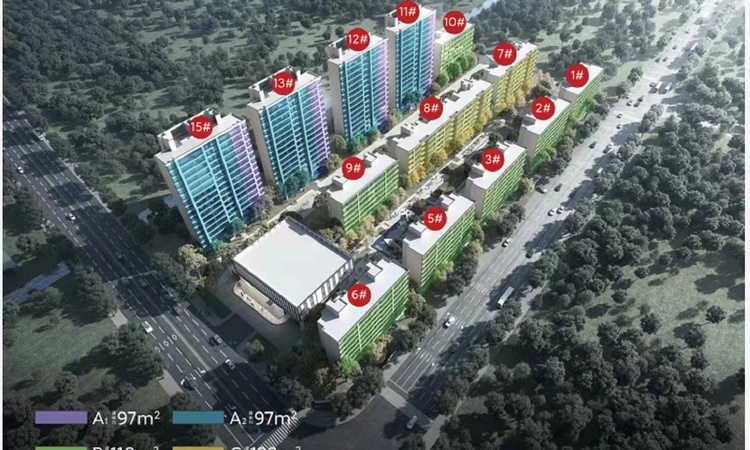 中海独墅云著楼层平面图