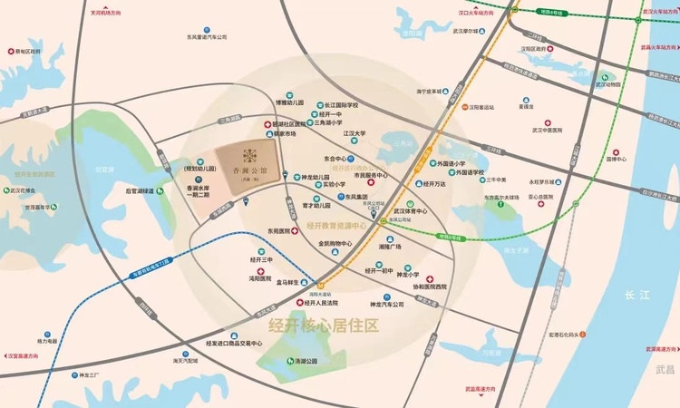 香澜公馆交通图