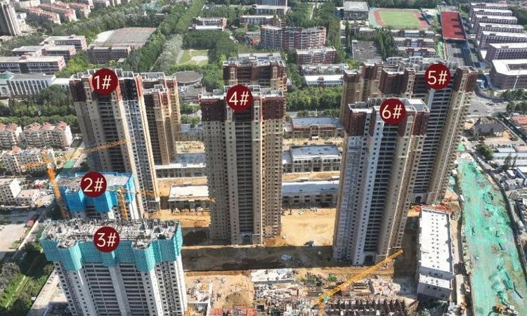 青岛印象和施工进度图