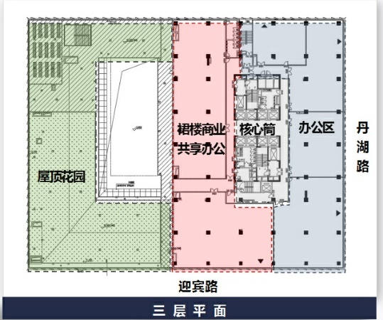 申亚金融大厦楼层平面图