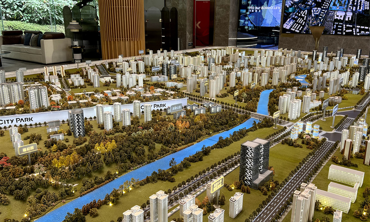 中国铁建西派金沙实景图