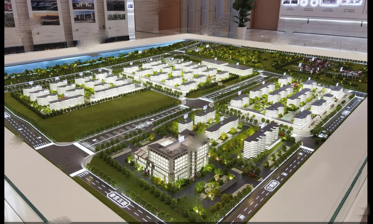 绿城江城阅实景图