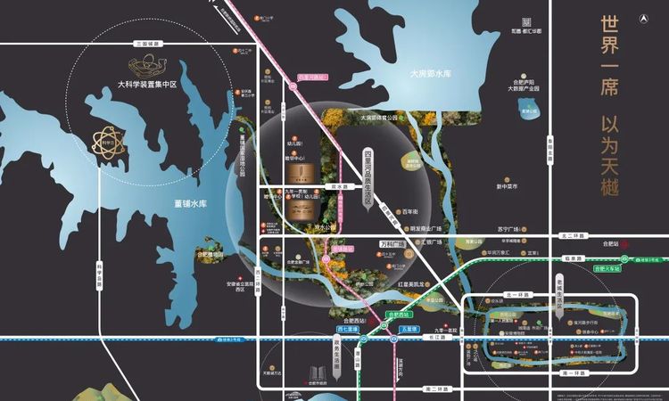 兴港和昌湖畔天樾交通图