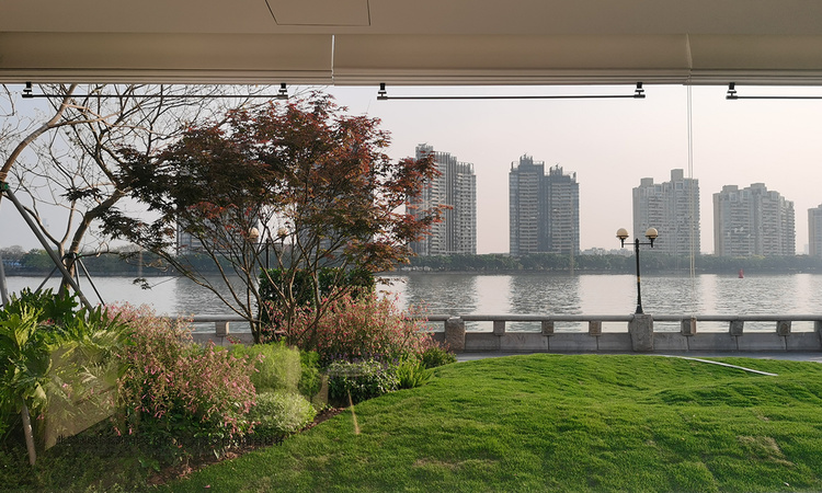 越秀·江湾潮起实景图