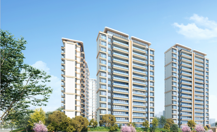 空港发展云玺观宸效果图