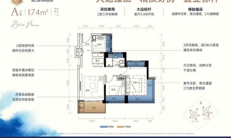 云帆·闰悦府楼层平面图
