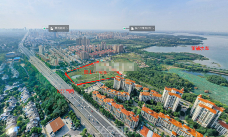 晶宫山水拾光交通图