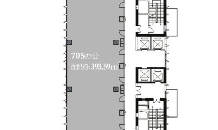 友莱大厦楼层平面图
