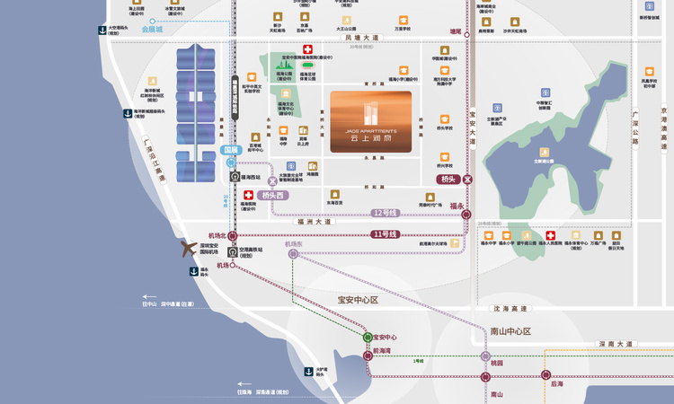 云上润府交通图