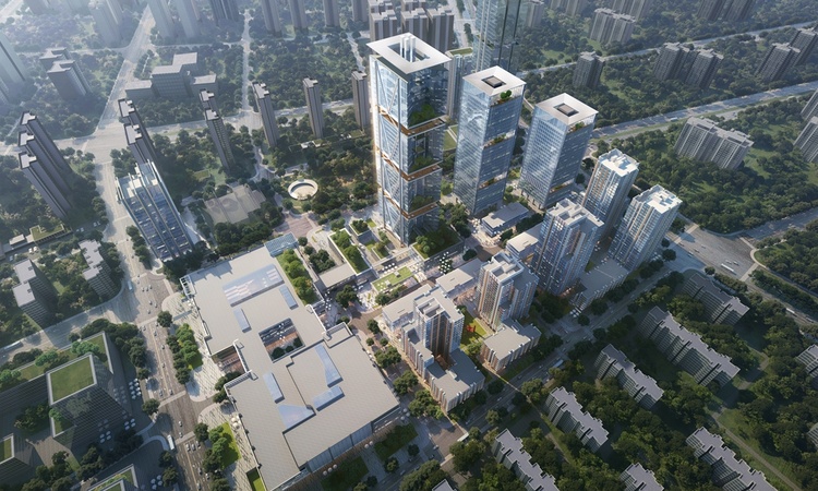 华润置地中心云上润府效果图