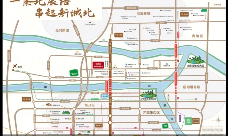 中南·春风天境交通图