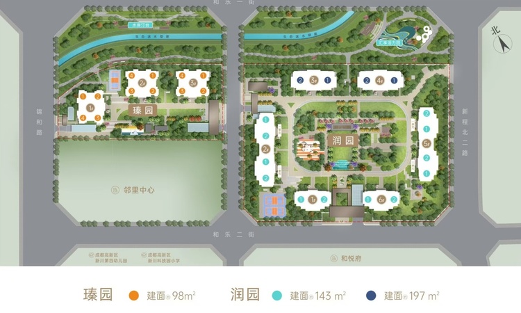 高投新川1号汇悦府楼层平面图