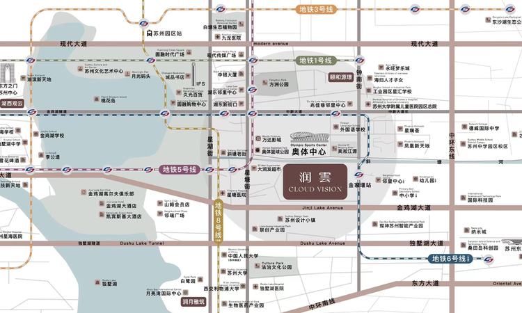 润云华庭交通图