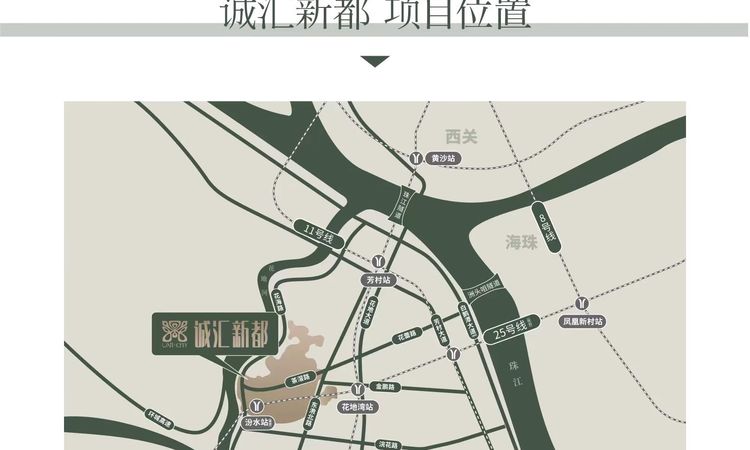 诚汇新都·榕诚湾交通图