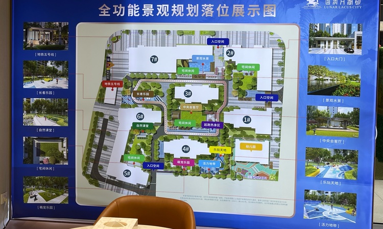 国润月湖郡实景图