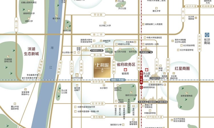 天城上和珺交通图