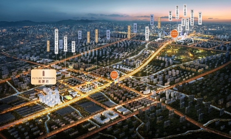 鸿翔前宸府交通图