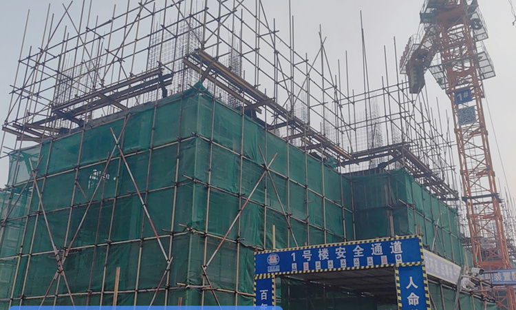 锦绣前城·付園施工进度图