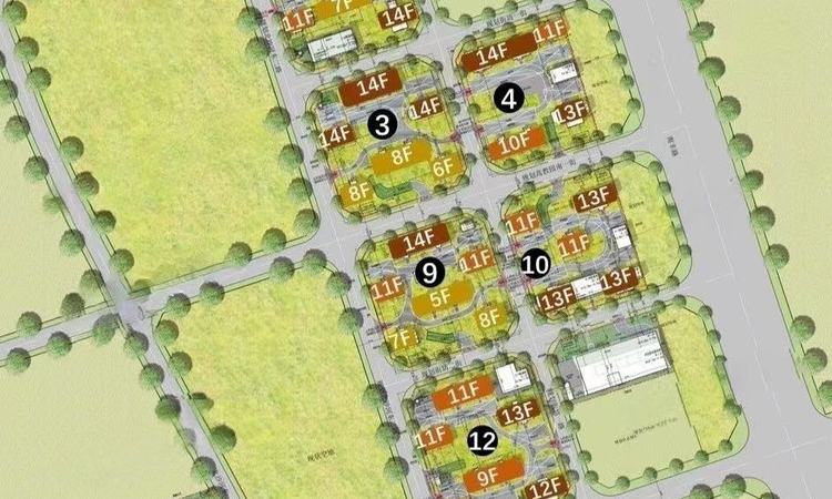 梧桐星宸楼层平面图