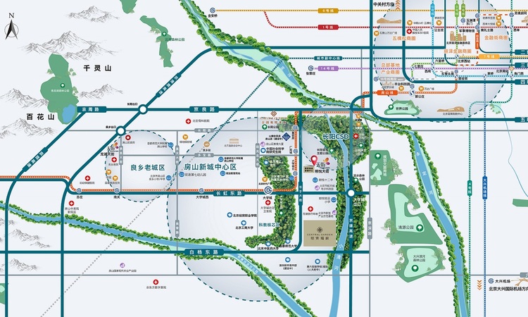 璟贤瑞庭交通图