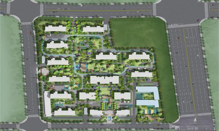 绿城·西安拾光屿楼层平面图