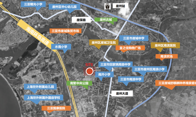  保利·汀澜和著周边配套图