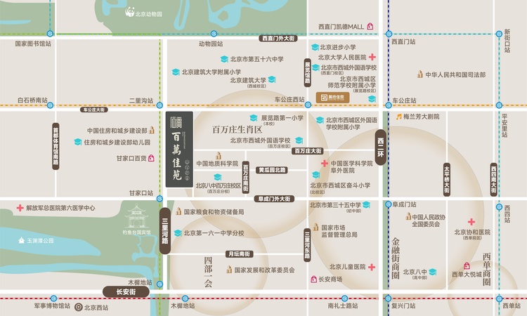 百万佳苑交通图