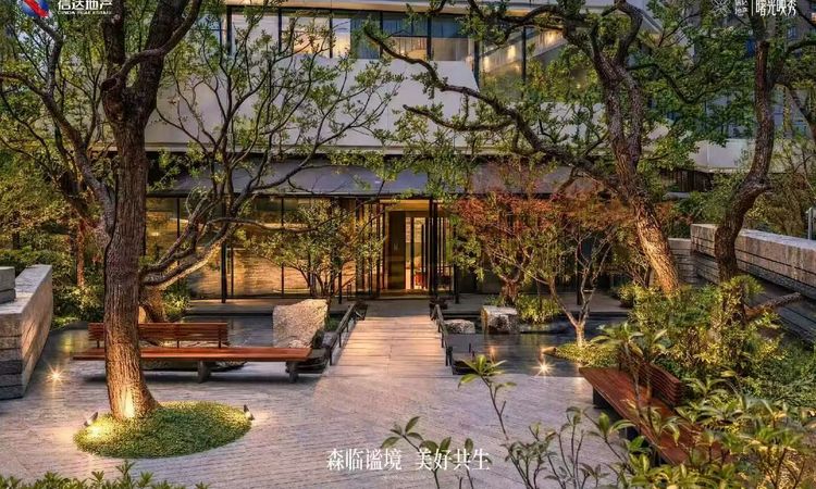 信达·曙光映秀实景图