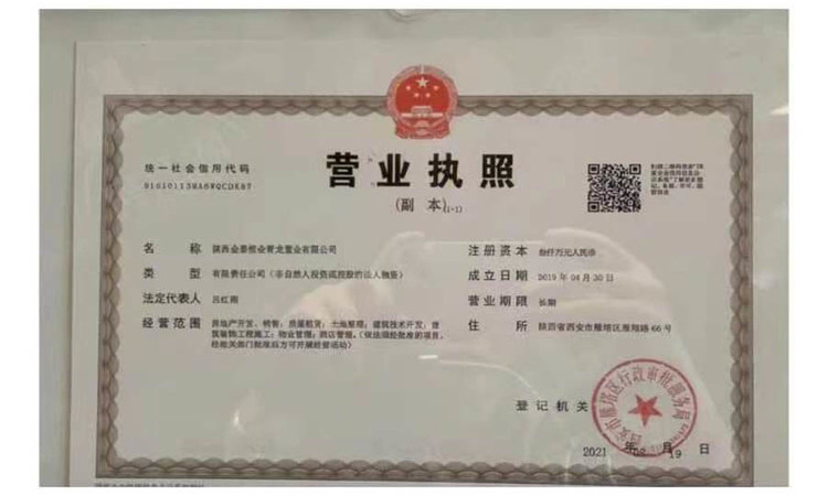 金泰·唐618楼盘证照