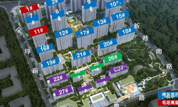 中交凤鸣九章楼层平面图