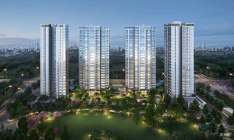 龙湖·山河甲秀效果图