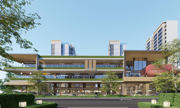 万科云映青澜实景图