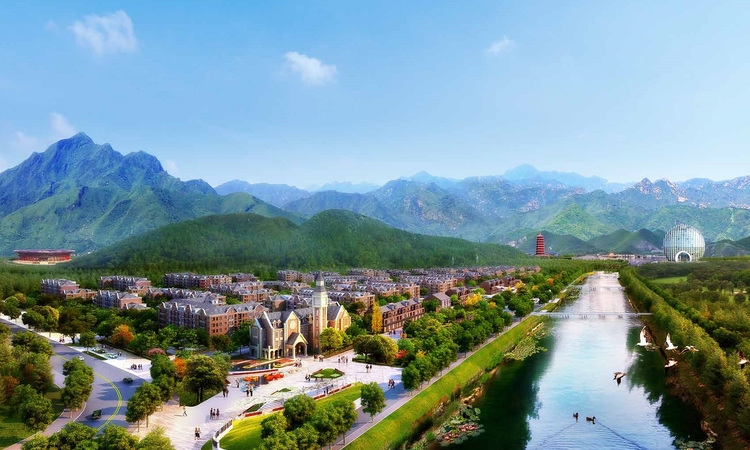 北科建·水岸雁栖效果图